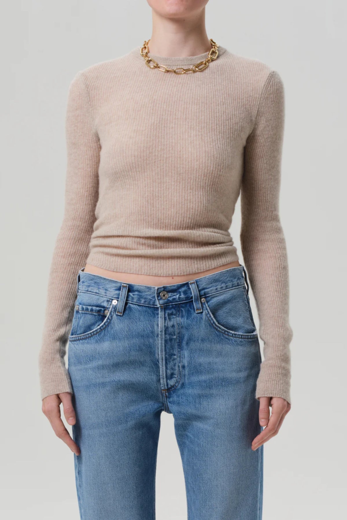 Alessia Crewneck - Oatmeal