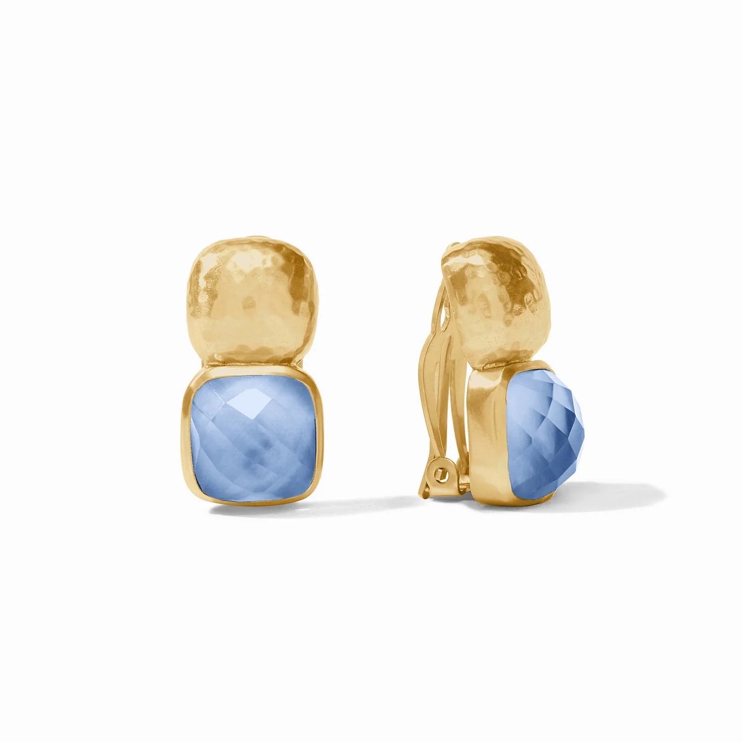 Catalina Clip- Chalcedony Blue