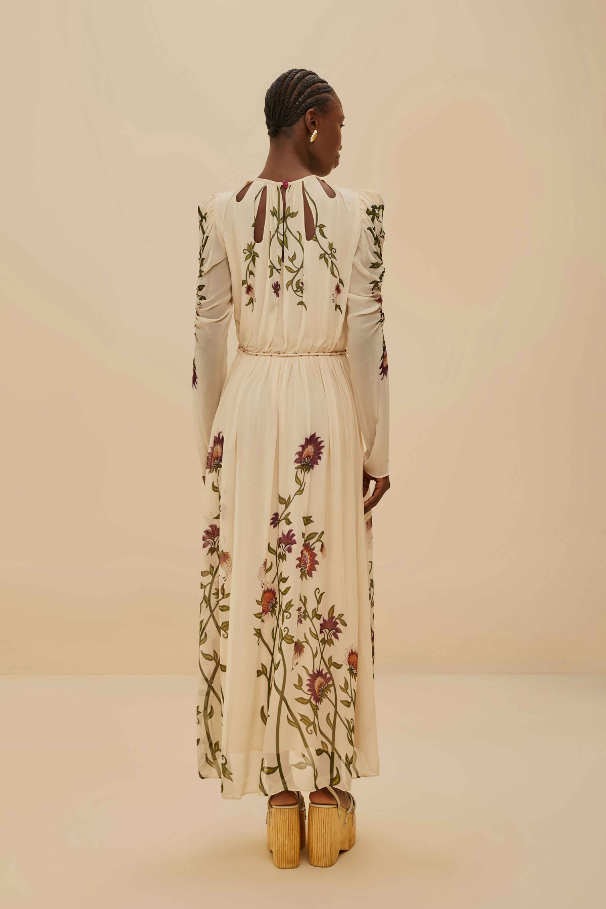 FARM RIO | ROMANTIC NATURE MAXI DRESS