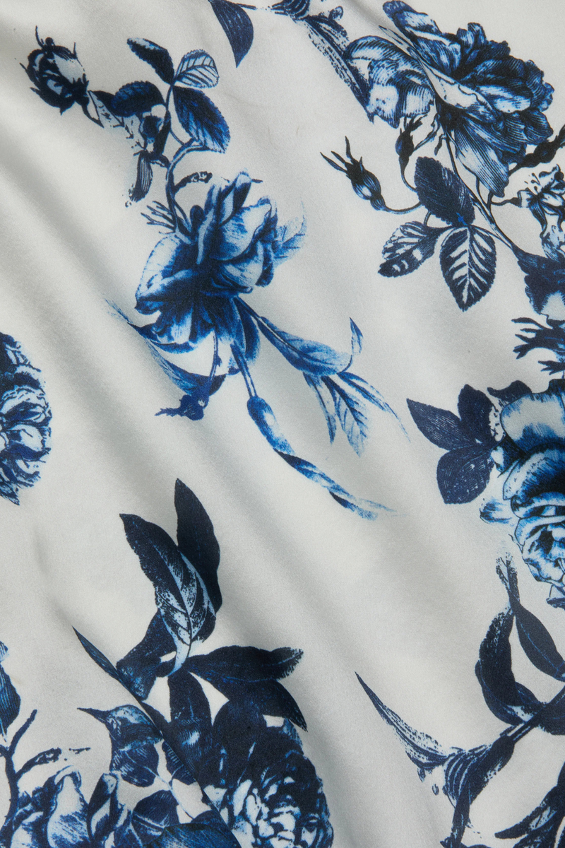 L’AGENCE | PILAR WIDE LEG PANT- BLUE FLORAL