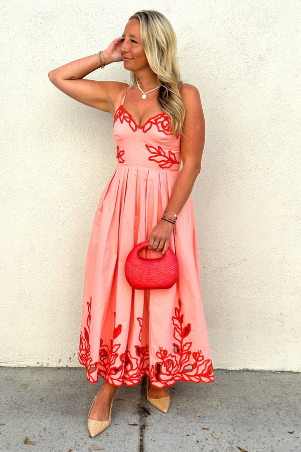 CINQ A SEPT | Trailing Peonies Maude Dress