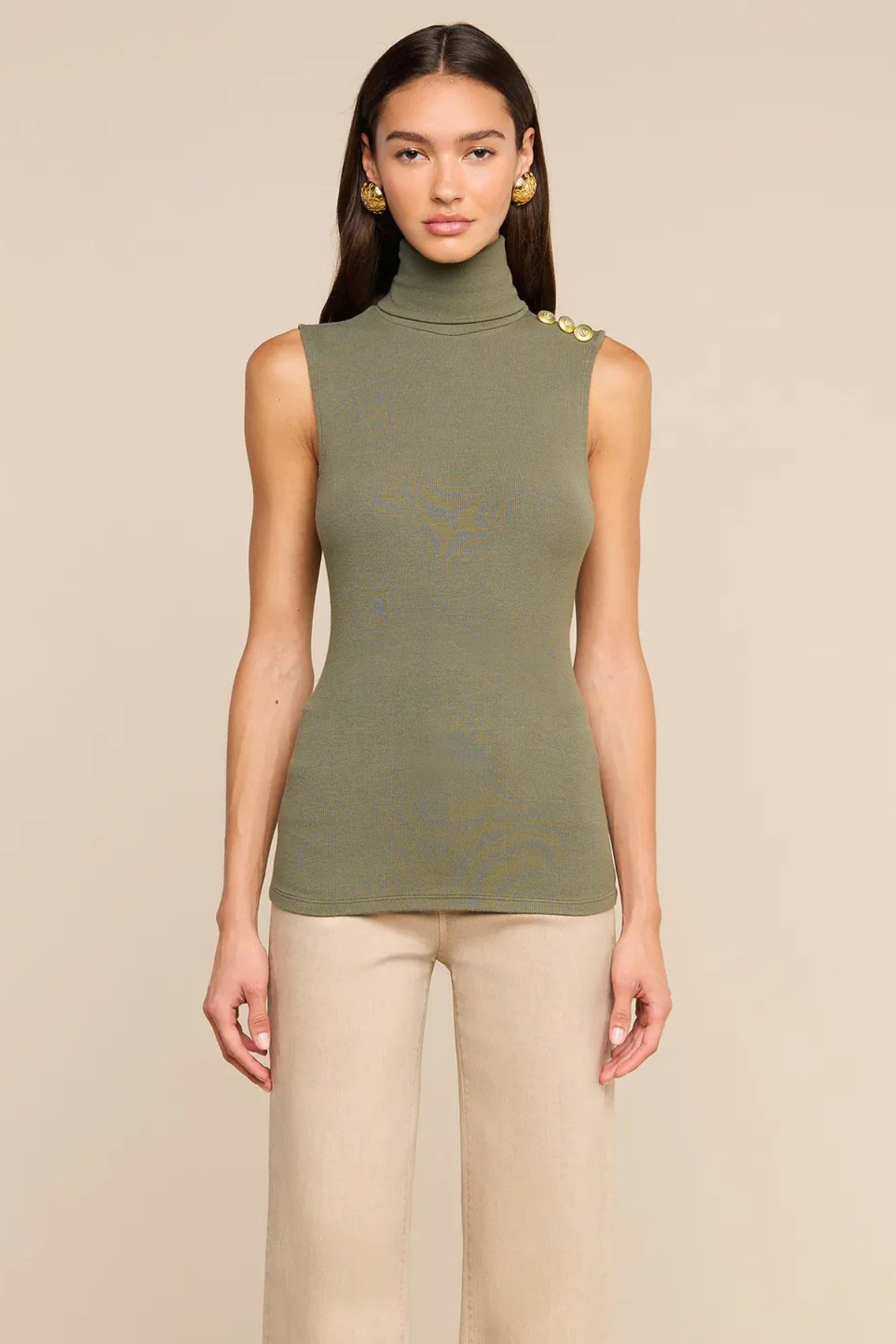 L'agence | Ceci Slvless Turtle Neck