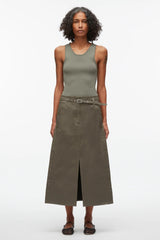 3.1 PHILLIP LIM |  UTILITY SKIRT W BUTTONS