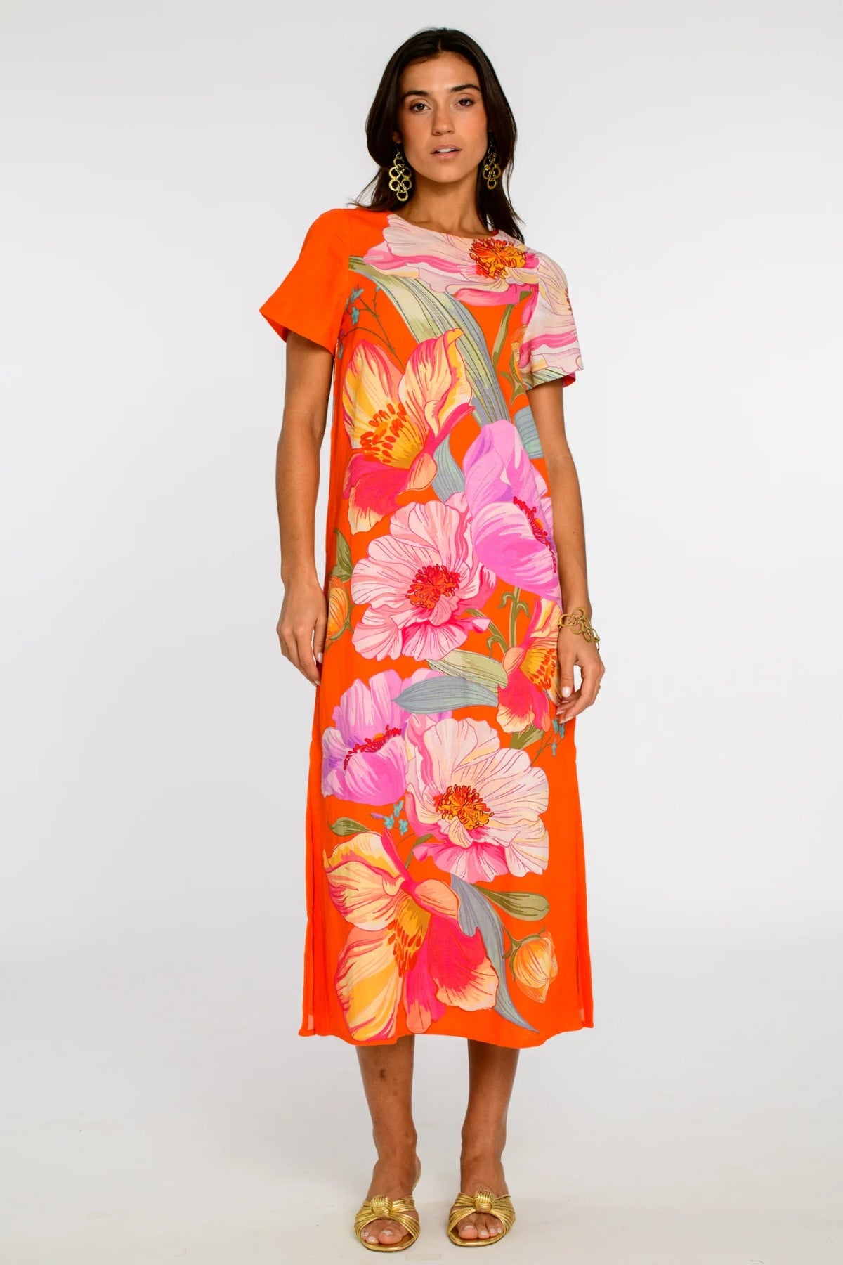 Elizabeth James the Label | Tess Sunset Midi Dress