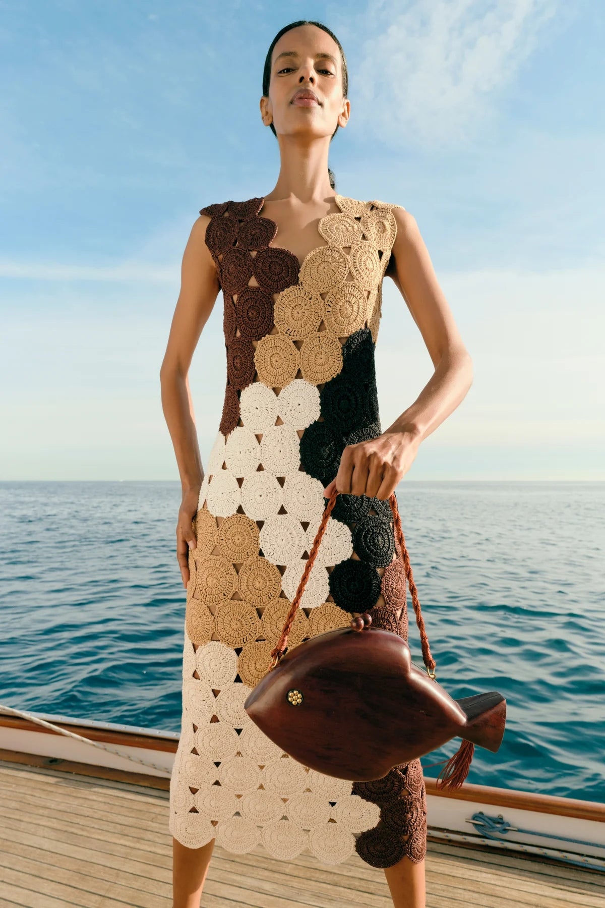 SIMON MILLER | Muro Crochet Dress