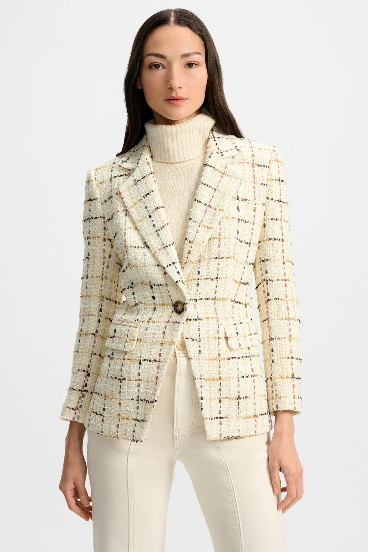 VERONICA BEARD | HEALY DICKEY JACKET- ECRU