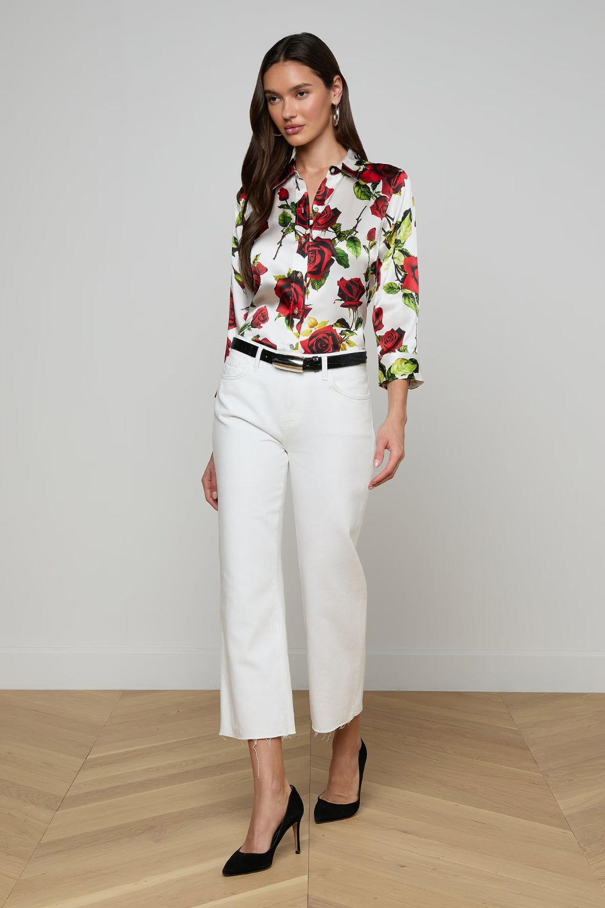 L'AGENCE | WANDA CROP BLANC