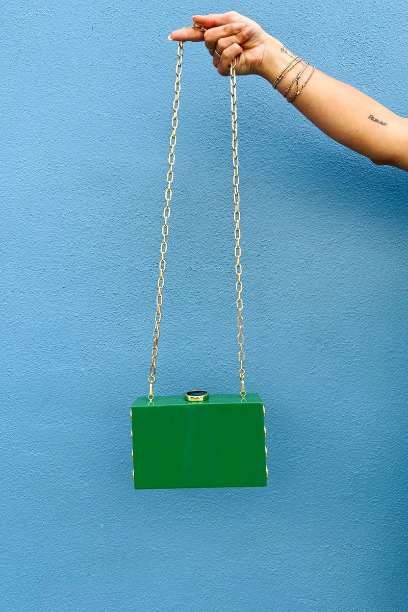 BRACKISH | BASEL PEACOCK CLUTCH