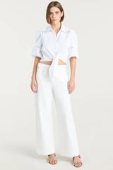 CINQ A SEPT | 3/4 Sleeve Lace Marianna Top