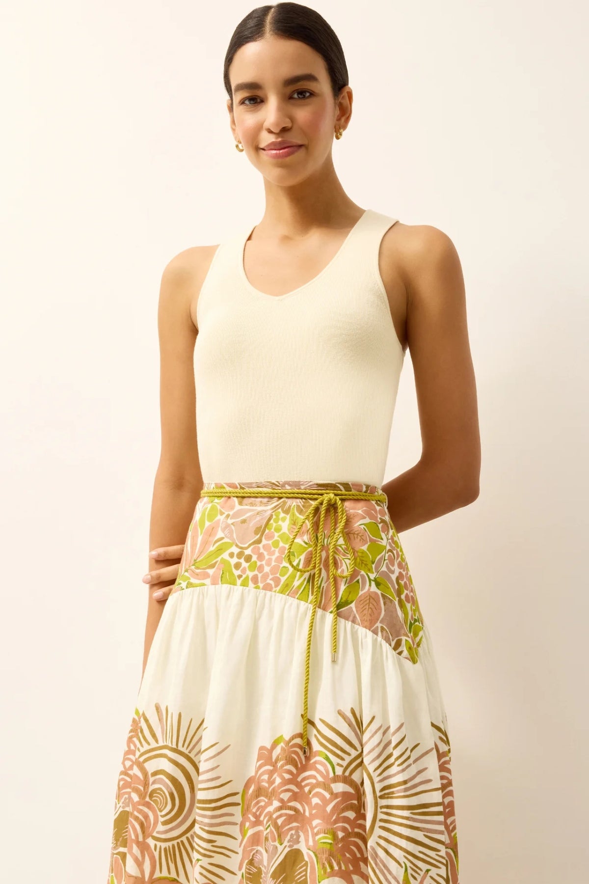 MARIE OLIVER | Miranda Tank Macadamia