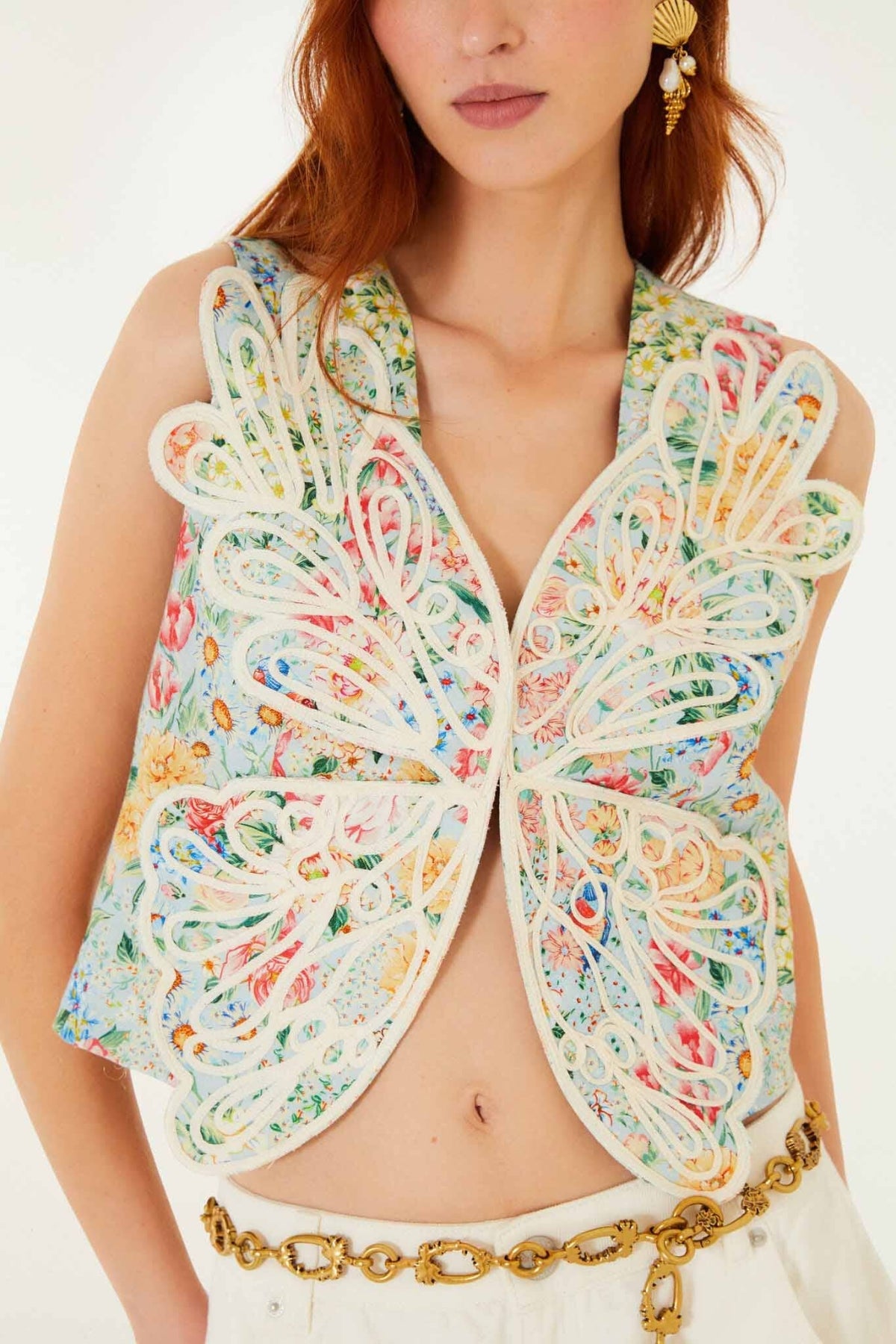 FARM RIO | Rendeira Multicolor Vest