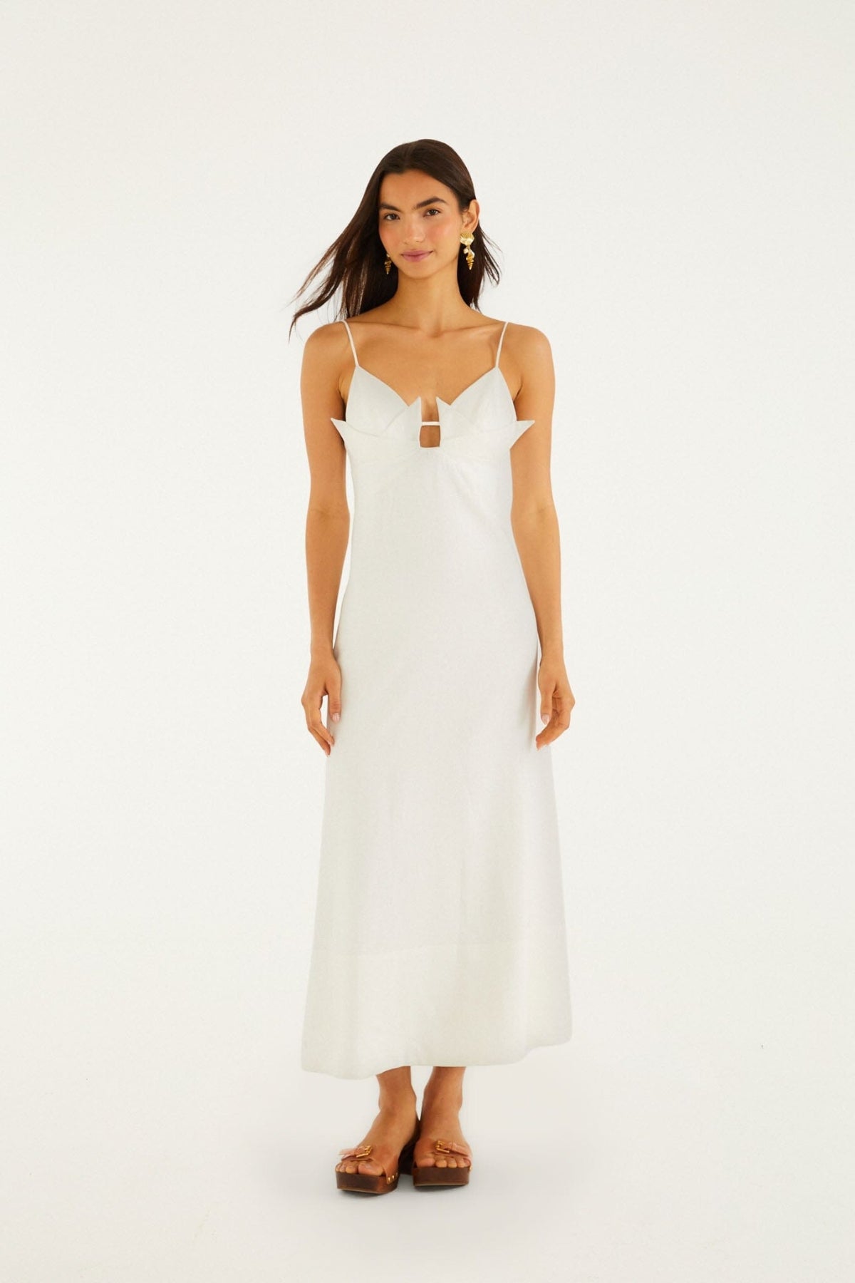 FARM RIO | Paper Boat Maxi Dress