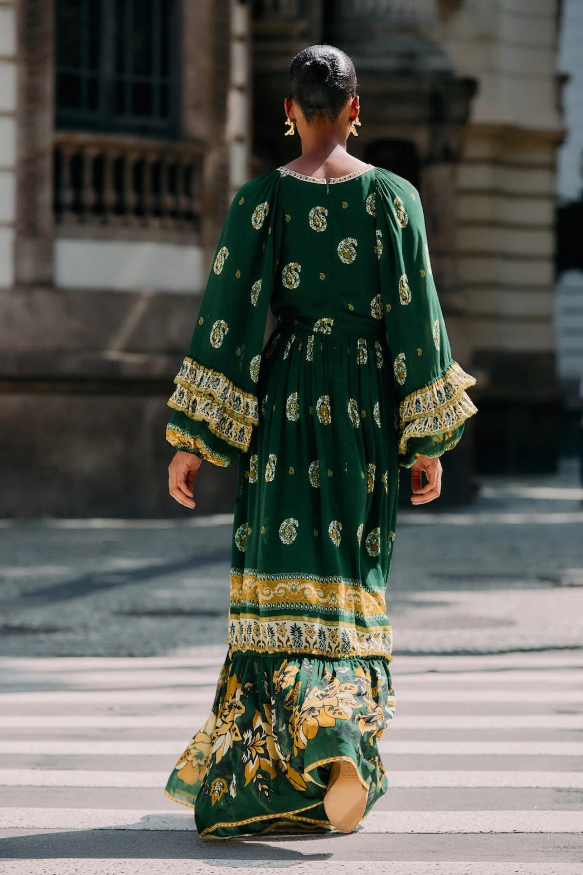 FARM RIO | AYLA GREEN MAXI DRESS