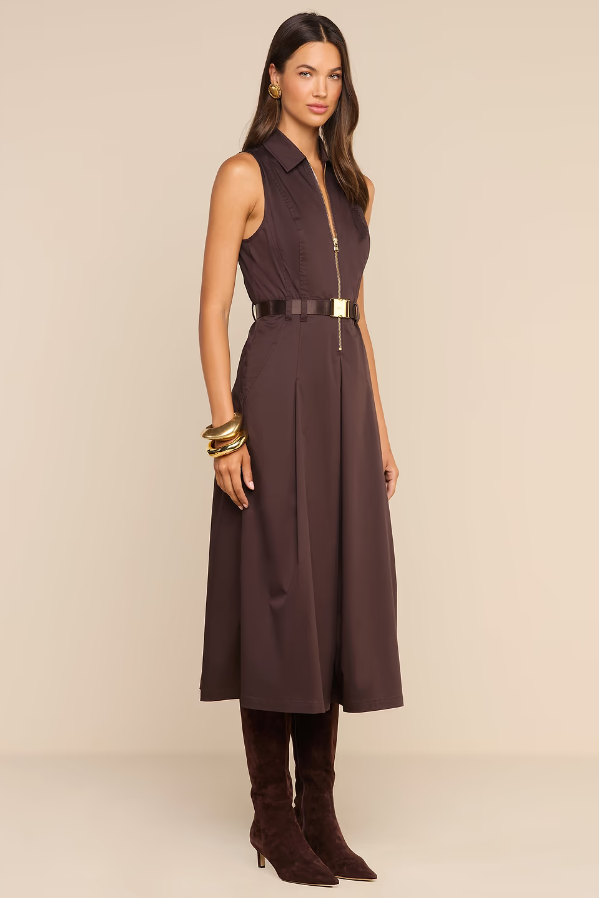 L'agence | Kolton Midi Dress