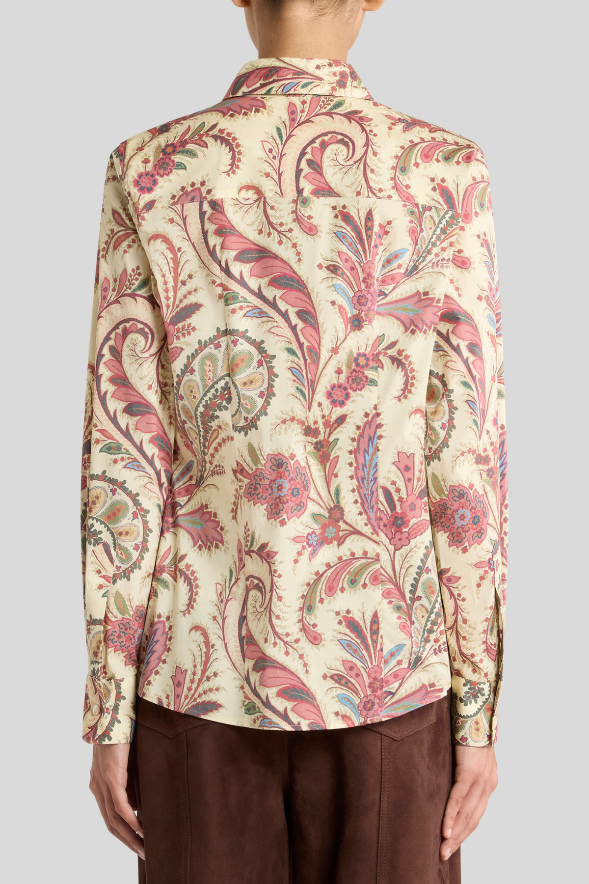 ETRO | Pink Neutral Paisley Blouse