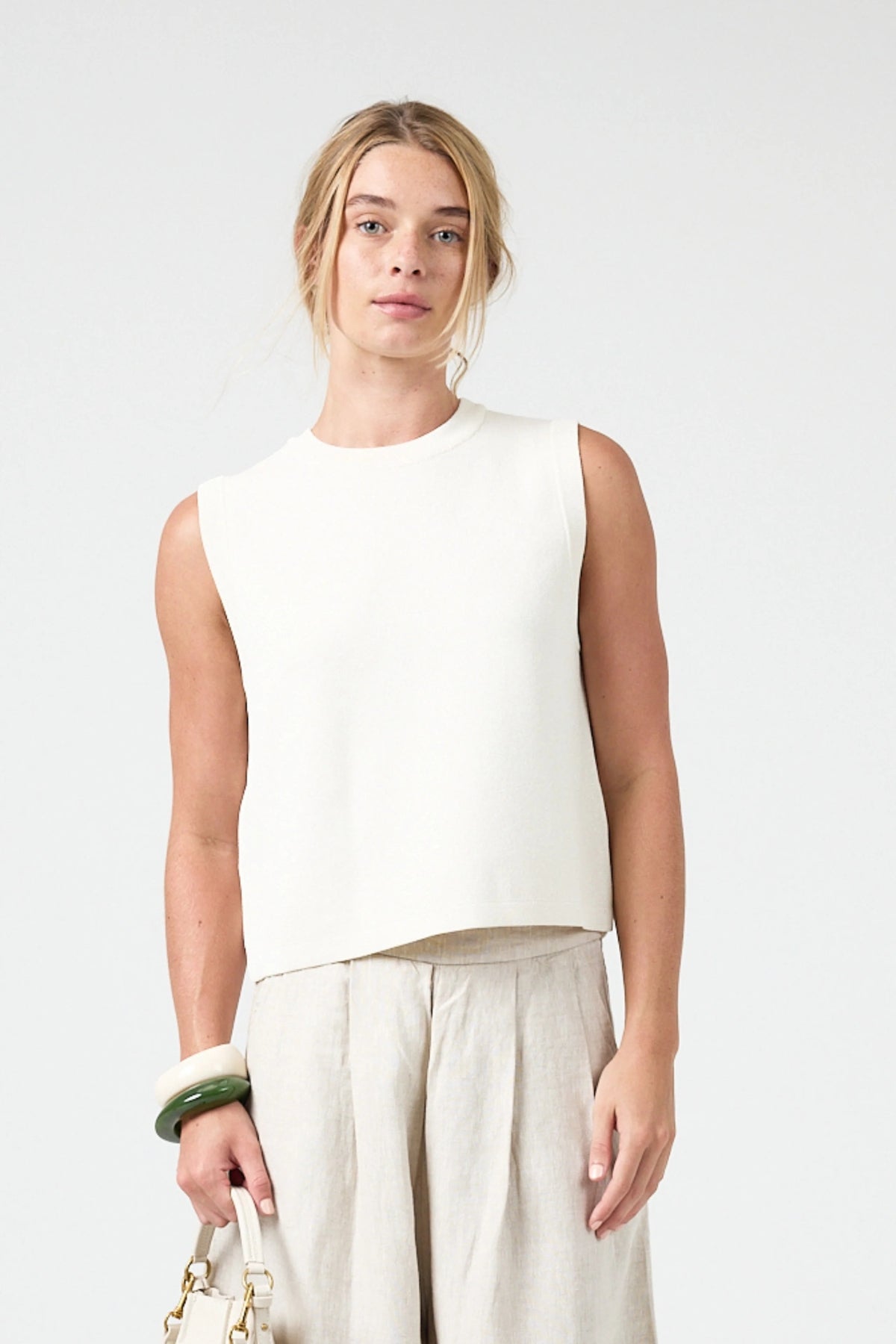 LANHTROPY | Glitter Knitted Top