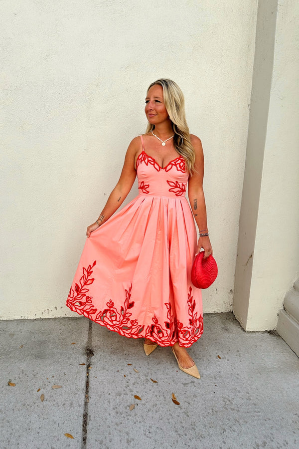 CINQ A SEPT | Trailing Peonies Maude Dress