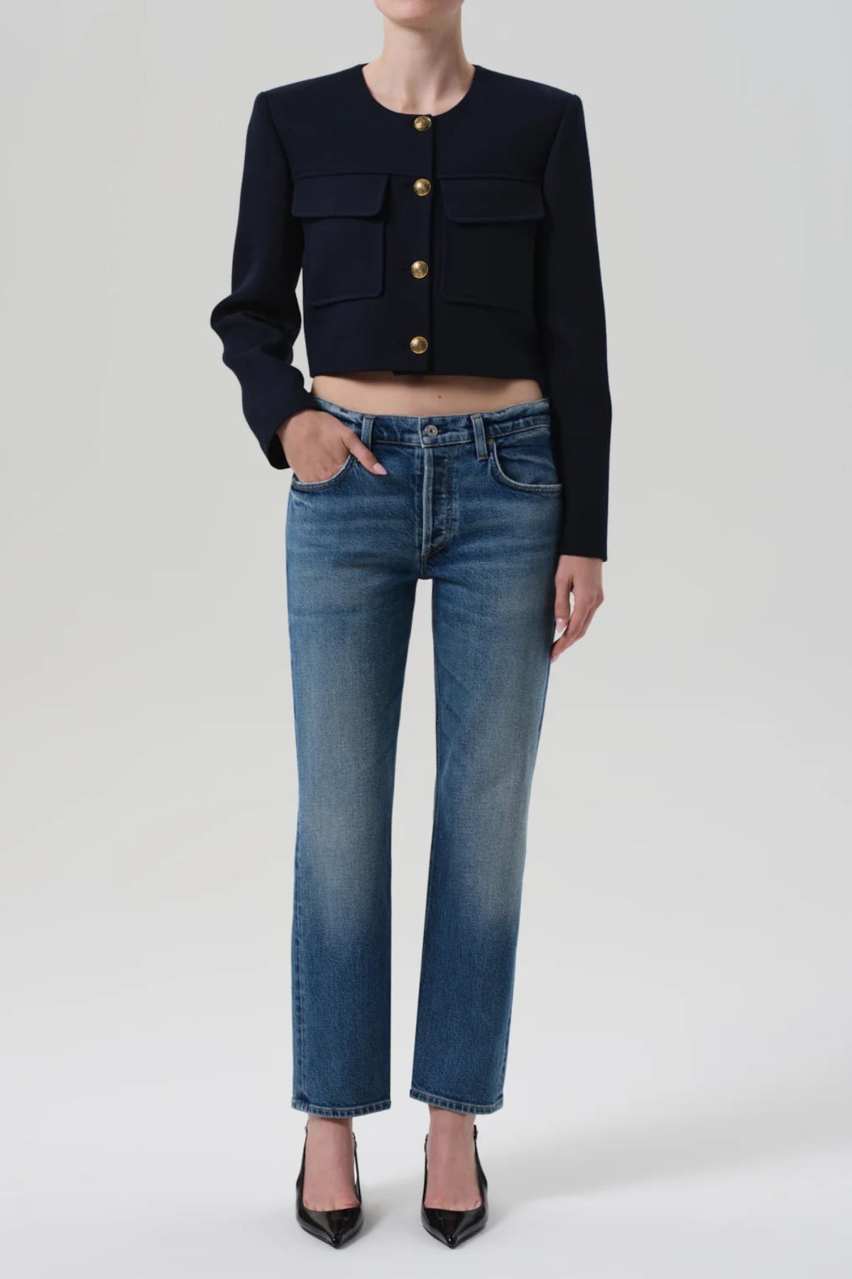 Anissa Low Rise Straight - Alma