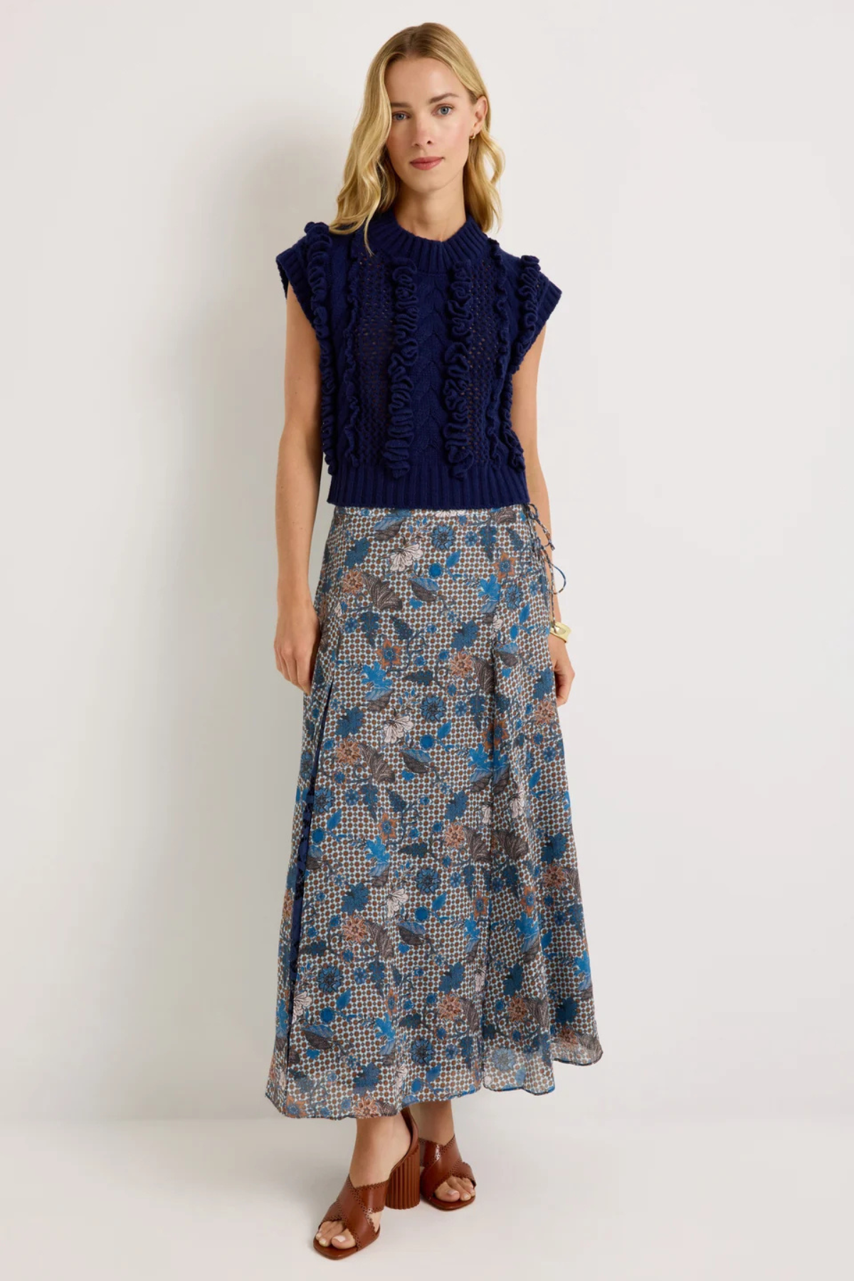 Marie Oliver | Gracen Skirt Aegean