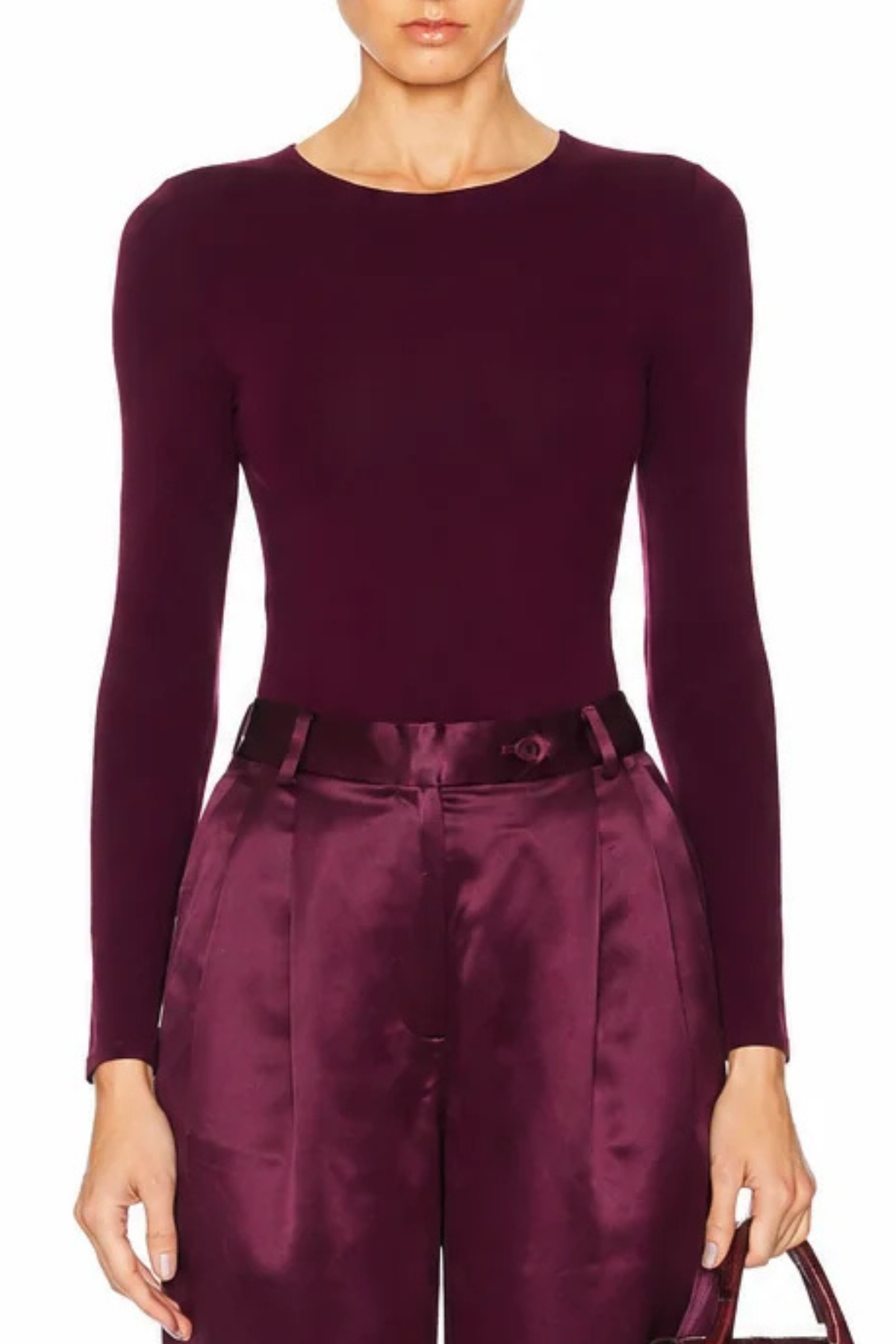 Hailey Bodysuit - Bordeaux