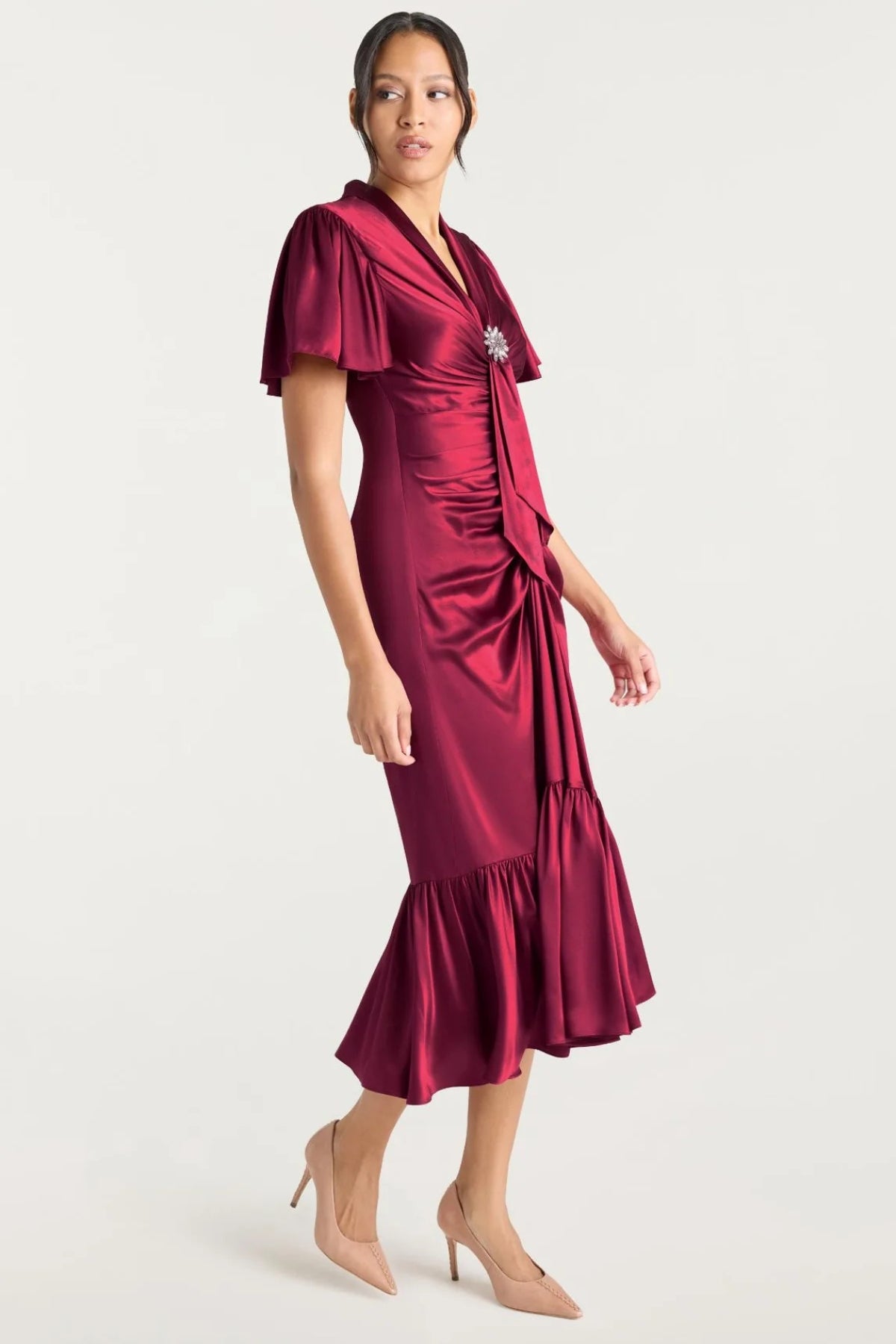 CINQ A SEPT | Brooch Peeta Dress