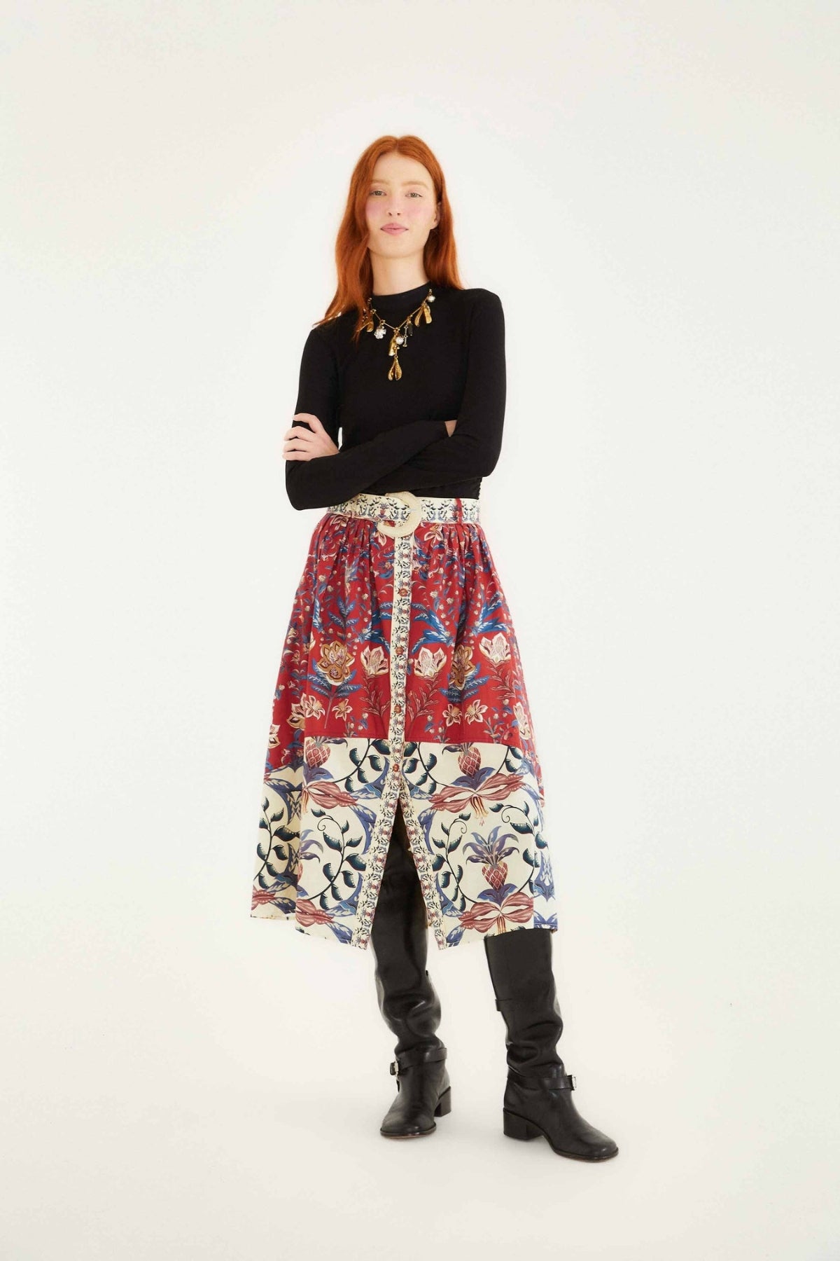 FARM RIO WINTER BREEZE SKIRT