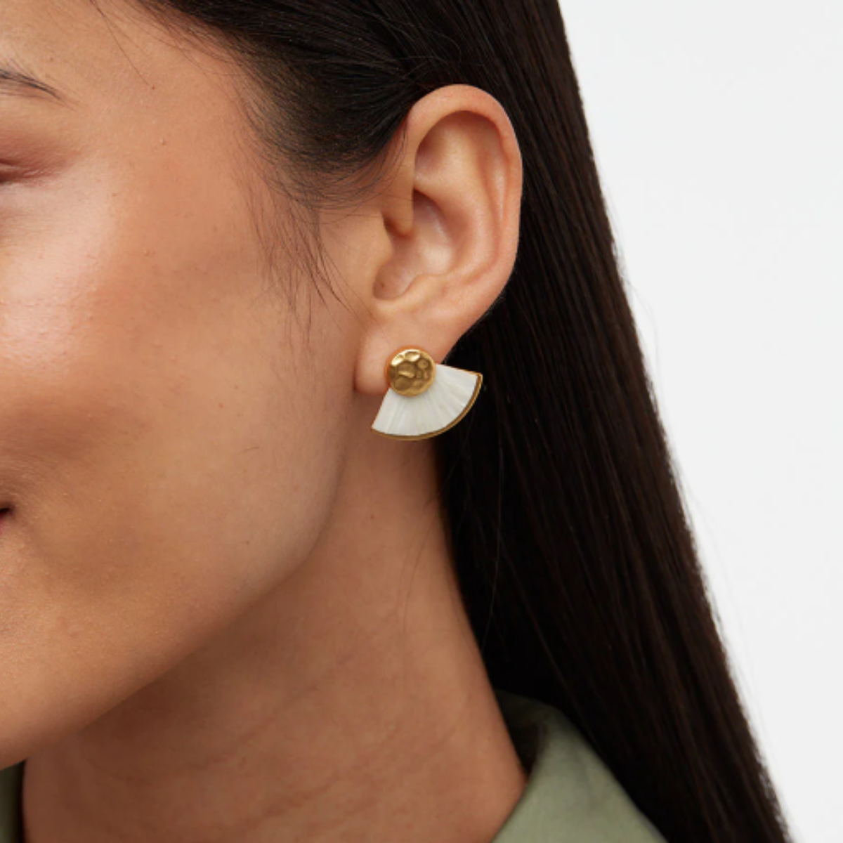 BRACKISH | Bianca Fan Earring