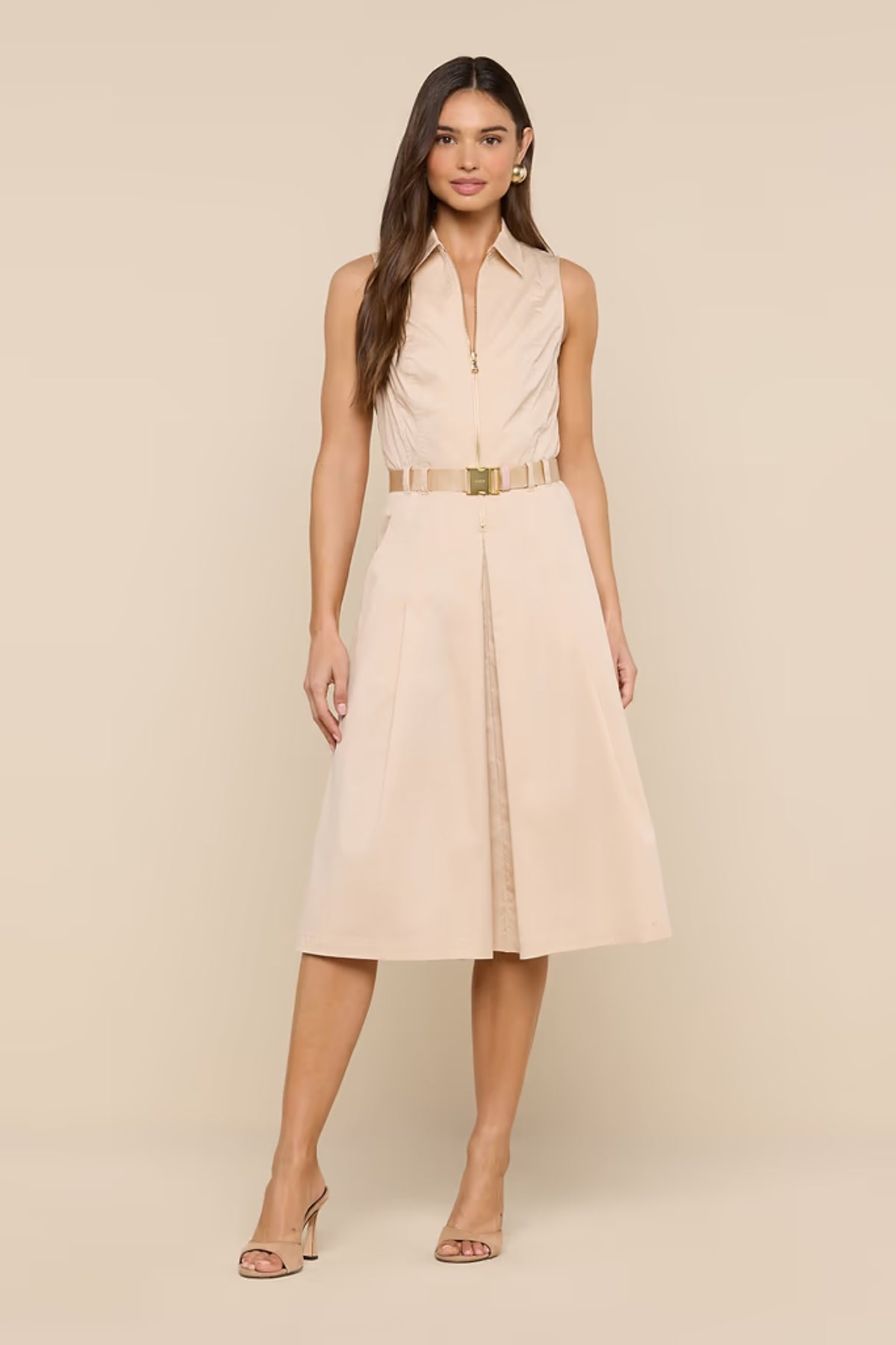 L’AGENCE | Kylo Belted Shirt Dress