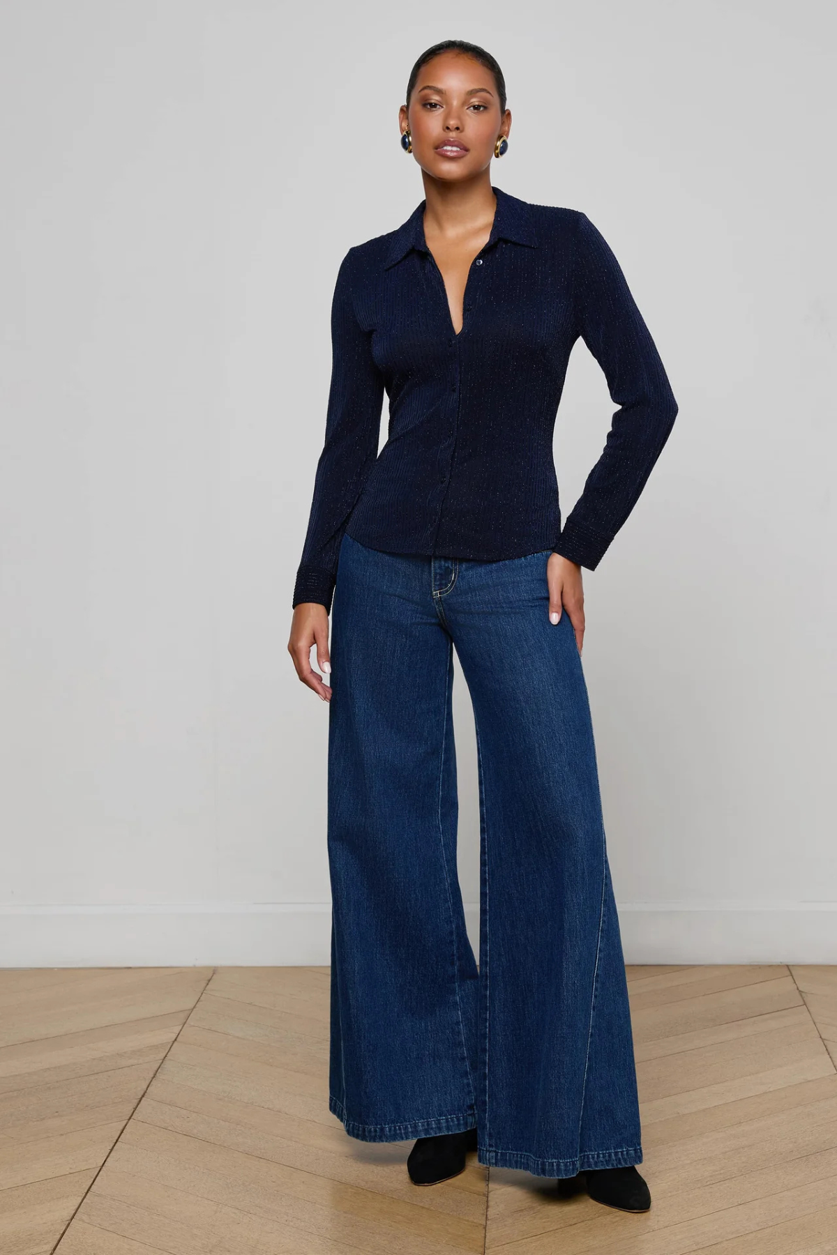 L’AGENCE | INDIANA FITTED BLOUSE
