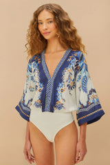 FARM RIO | ANA TAPESTRY BODYSUIT