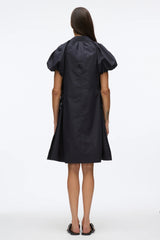 PHILLIP LIM | PUFF SLEEVE SHIRT DRESS- MIDNIGHT