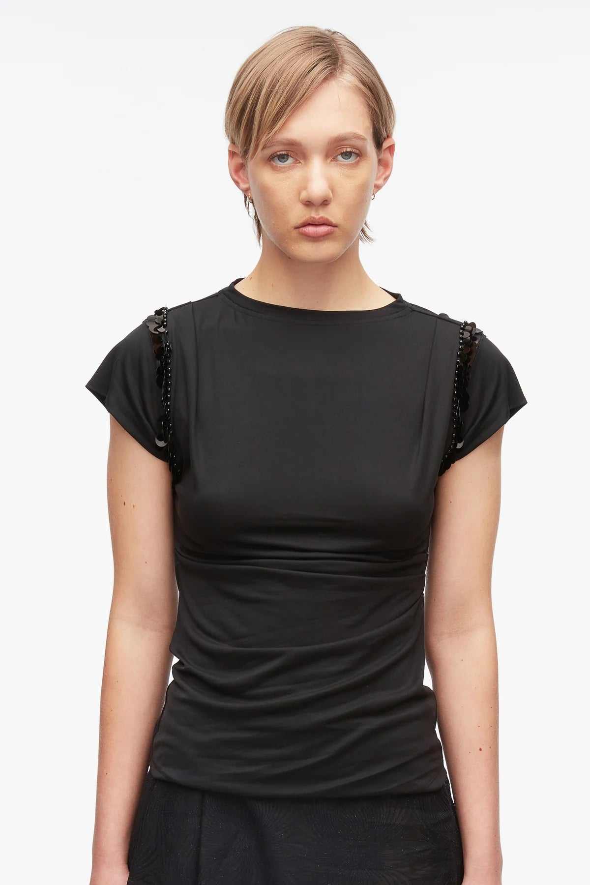 PHILLIP LIM | Embellished Jersey Top
