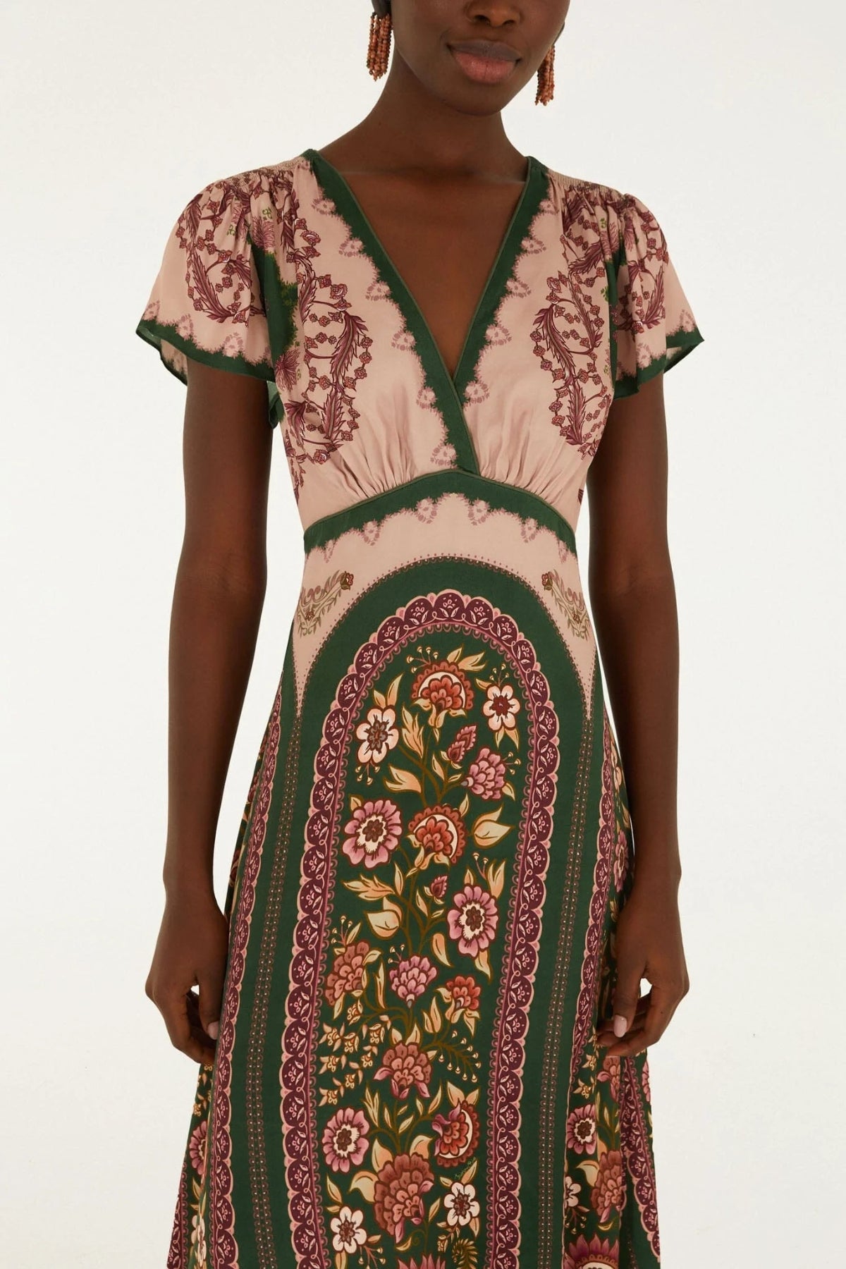 FARM RIO | Daniela Green Maxi Dress