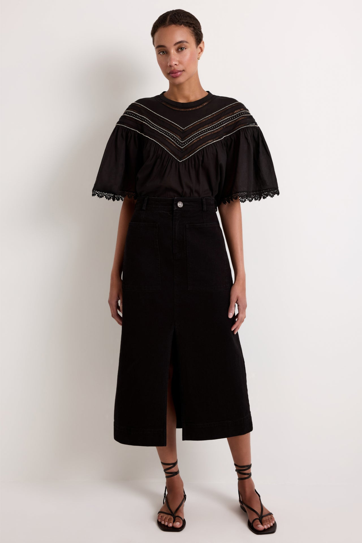 Marie Oliver | Leighton Skirt Pavement