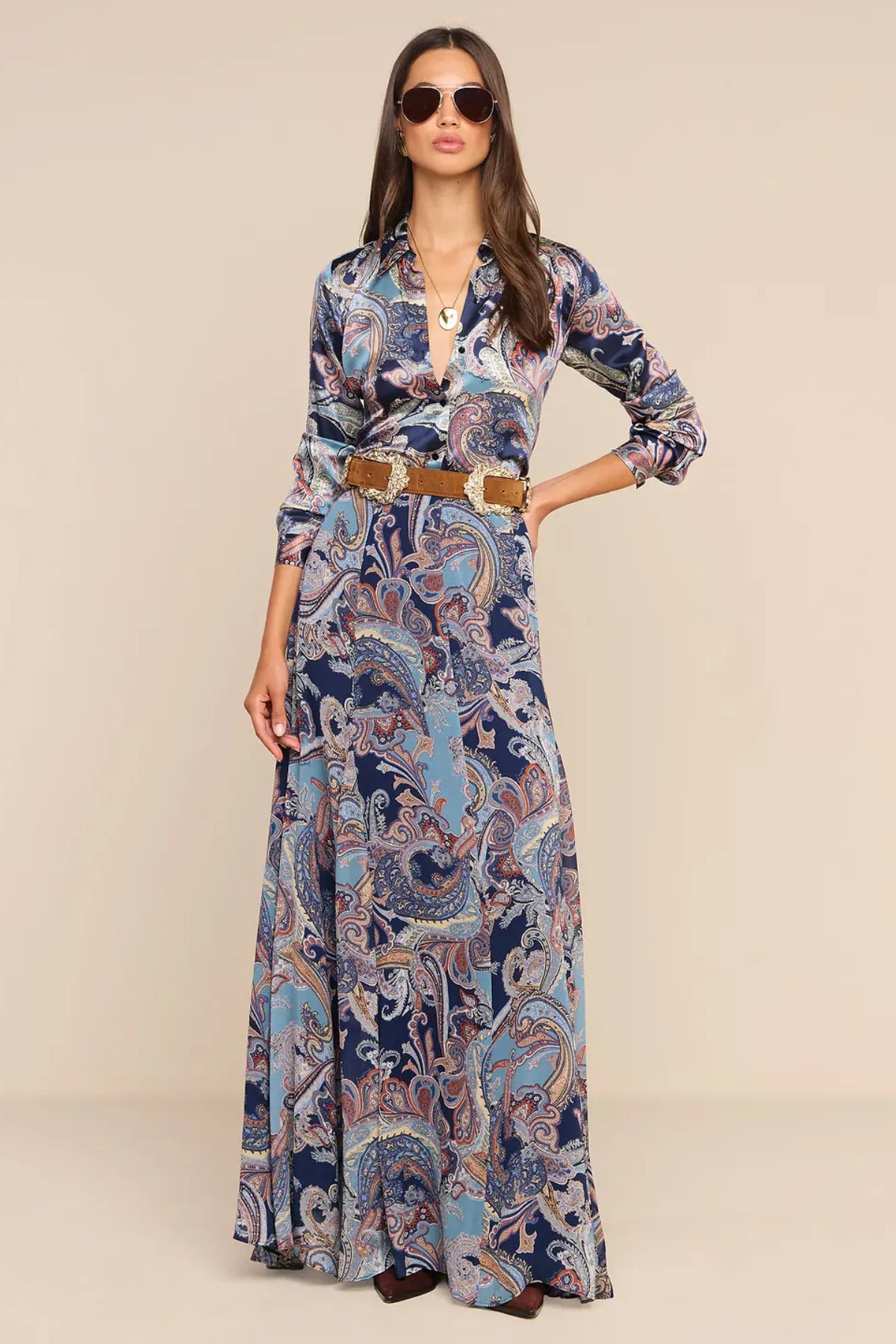 L'agence | Patrica Full Maxi Skirt