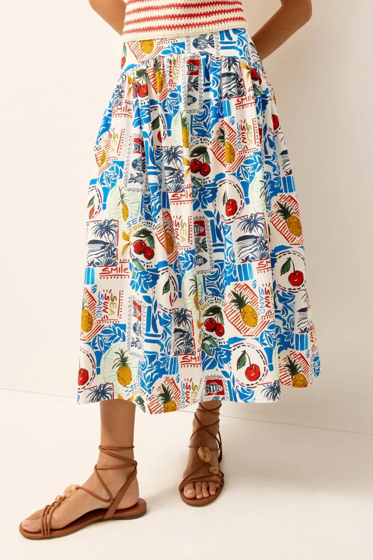 MARIE OLIVER | Vicki Skirt Postcard