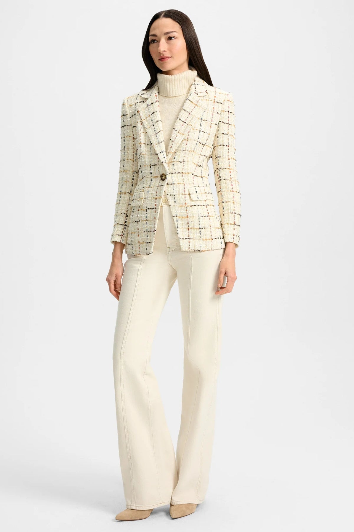 VERONICA BEARD | HEALY DICKEY JACKET- ECRU