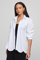 HINSUN WU | BLAIRE BLOUSE-WHITE