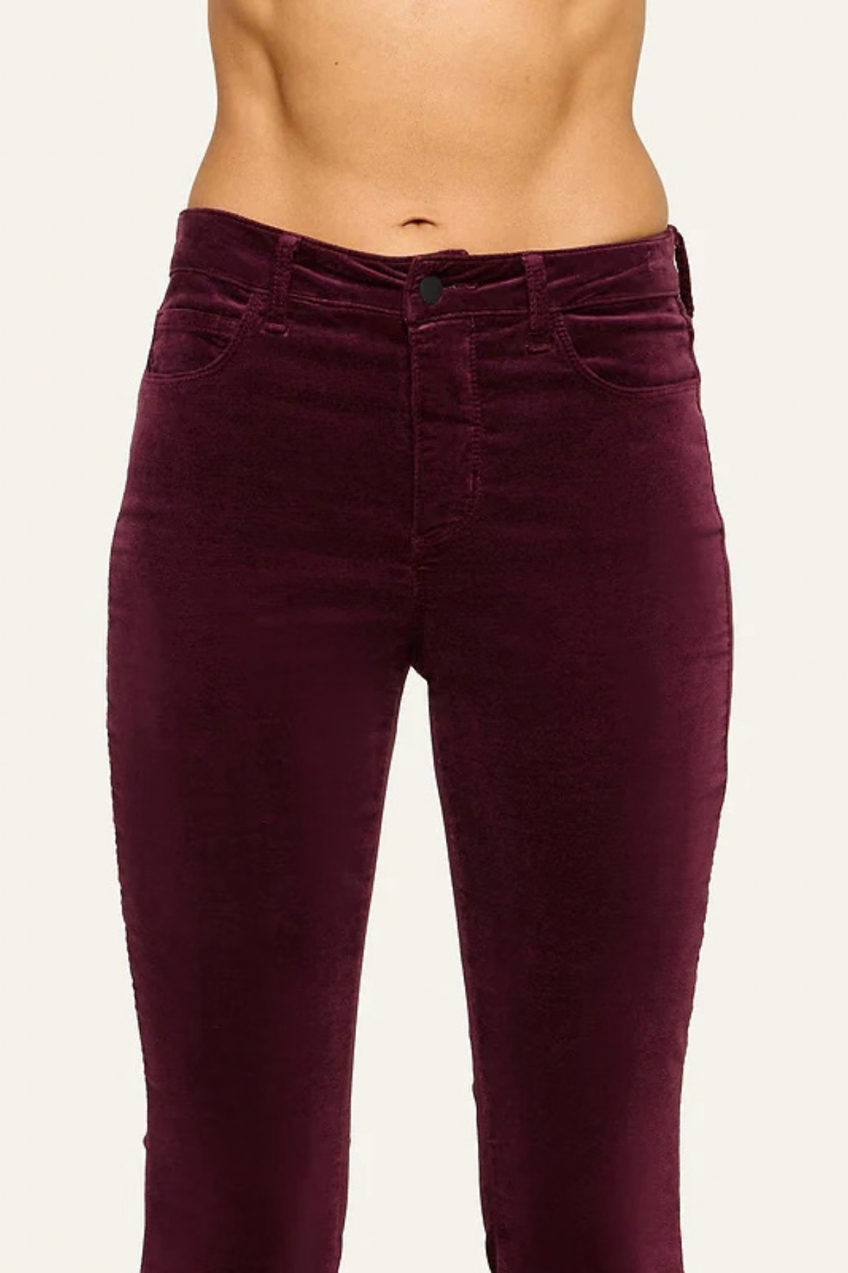 L'AGENCE | Marty H/r Flare- Sangria