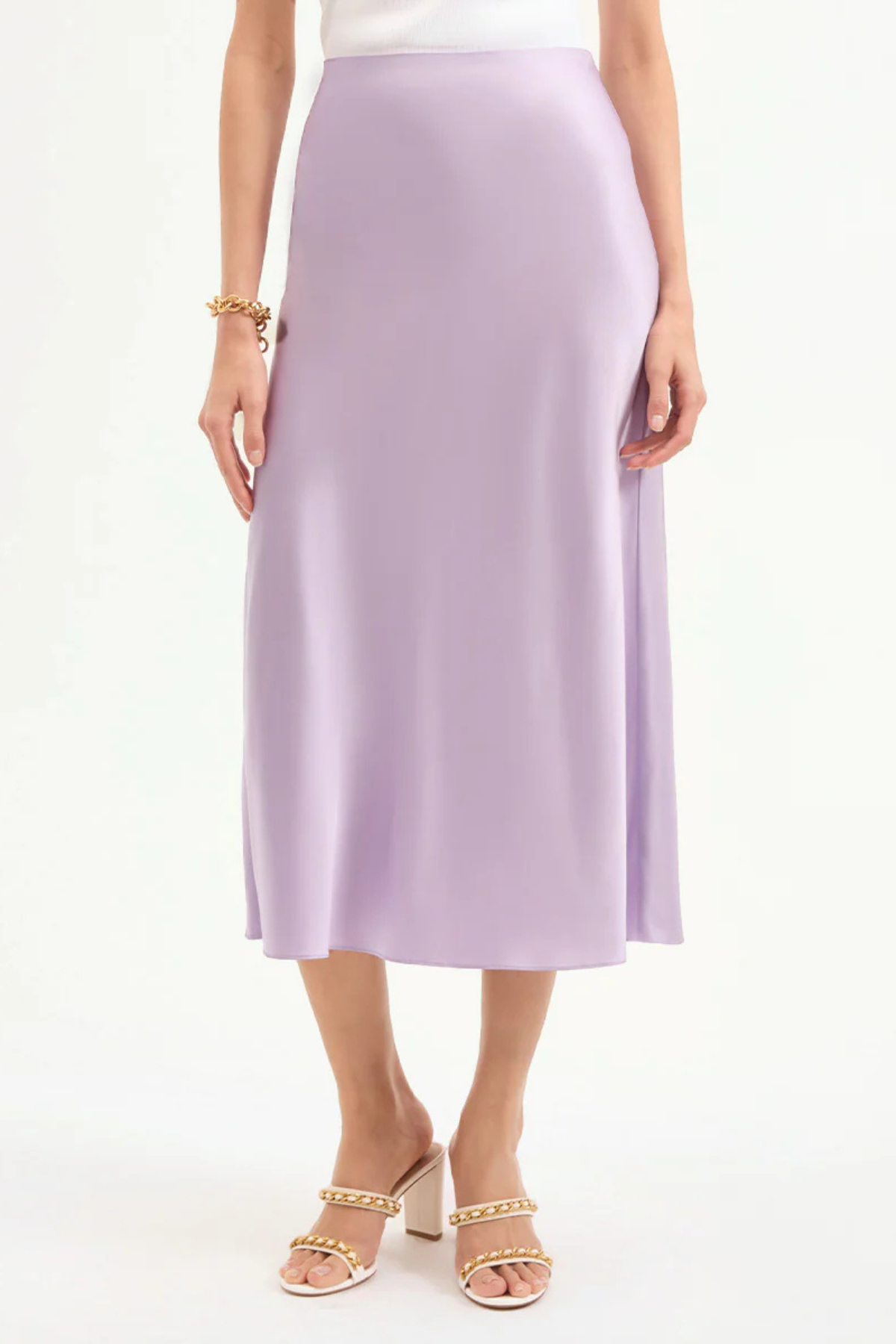 VERONICA BEARD | CLOVER SKIRT- LILAC