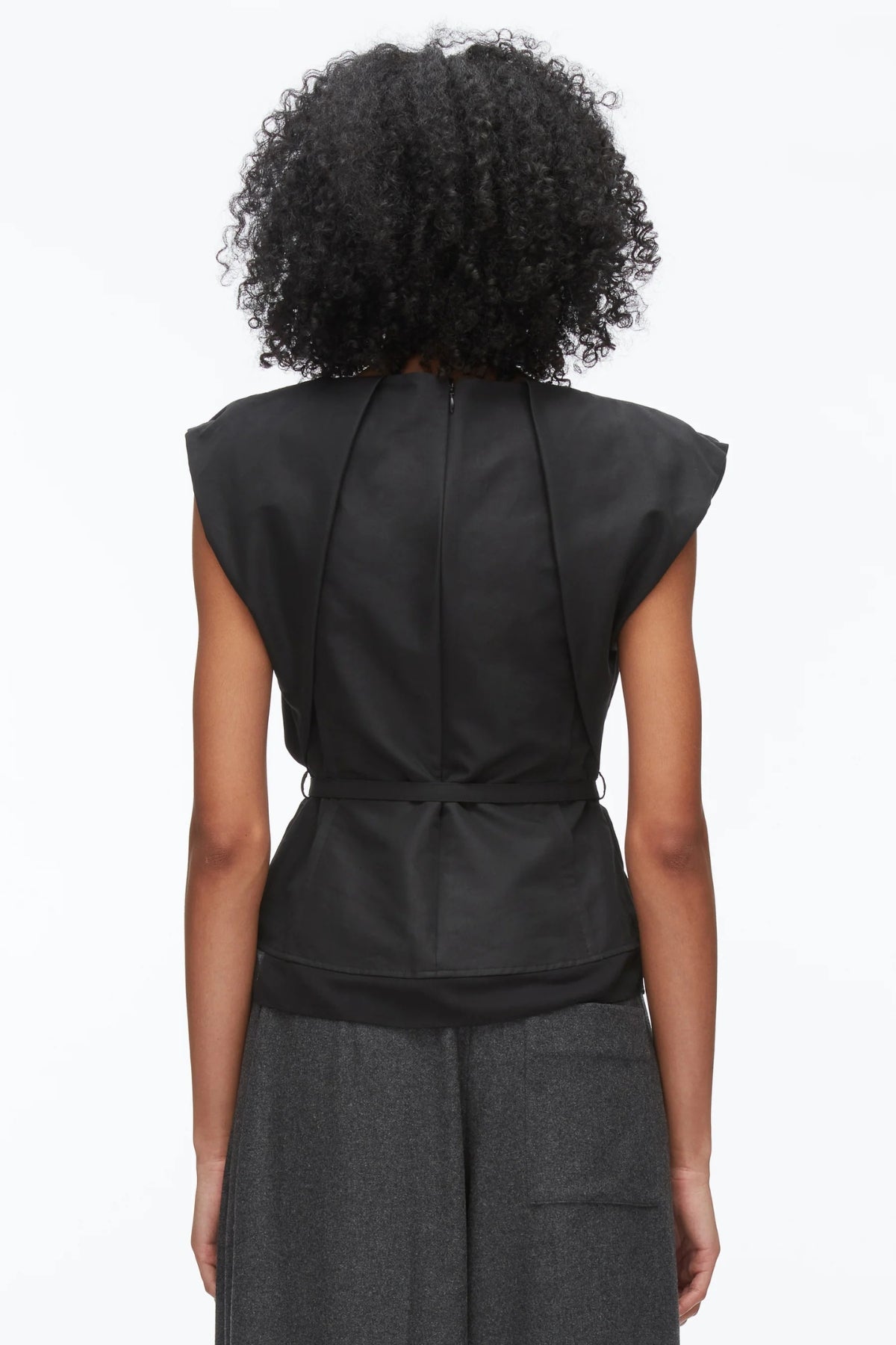 PHILLIP LIM | BOW TOP WITH BELT