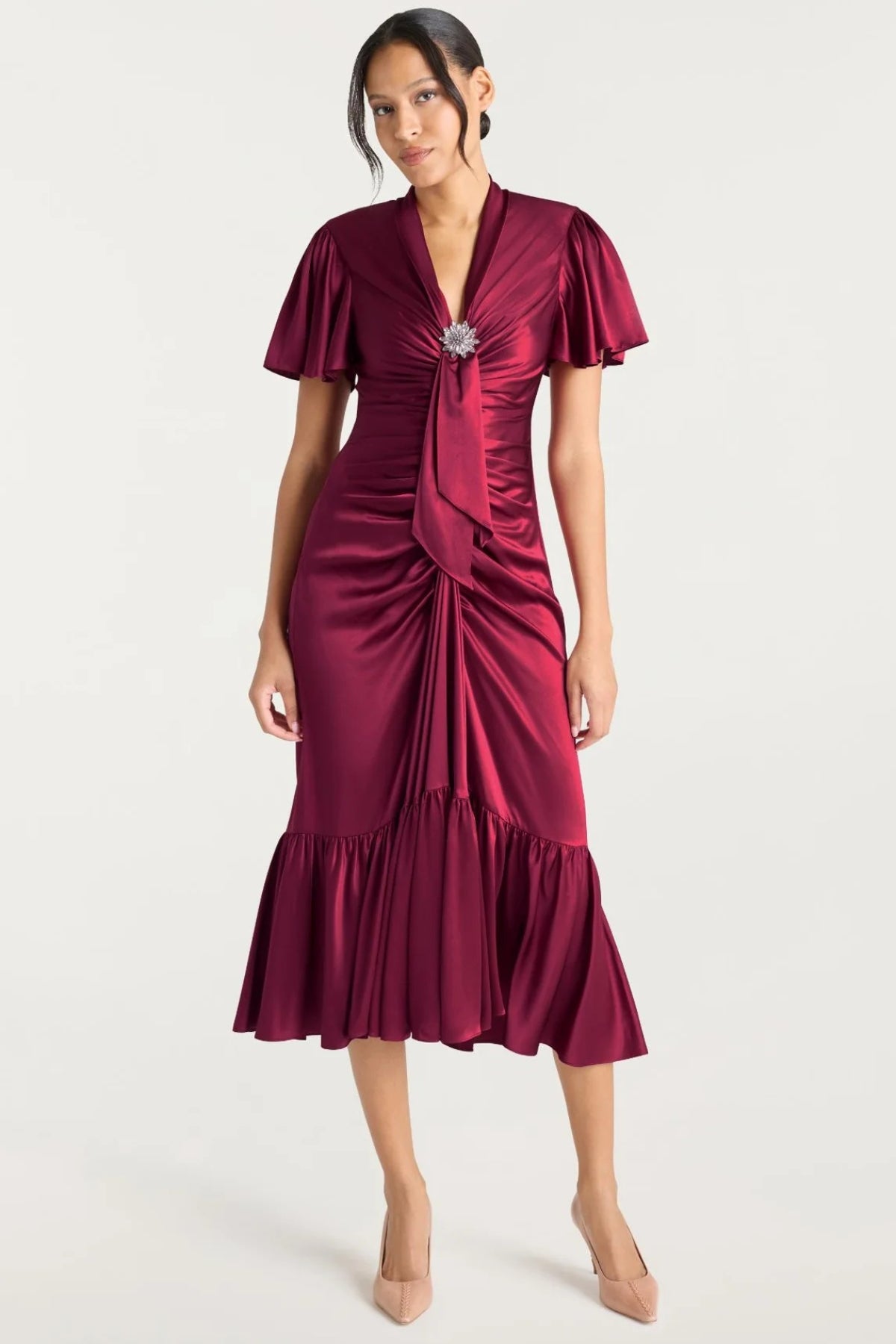 CINQ A SEPT | Brooch Peeta Dress