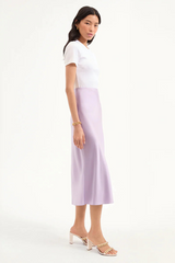 VERONICA BEARD | CLOVER SKIRT- LILAC