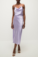 VERONICA BEARD | CLOVER SKIRT- LILAC