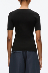 PHILLIP LIM | COMPACT TOP W OTTOMAN CUFF