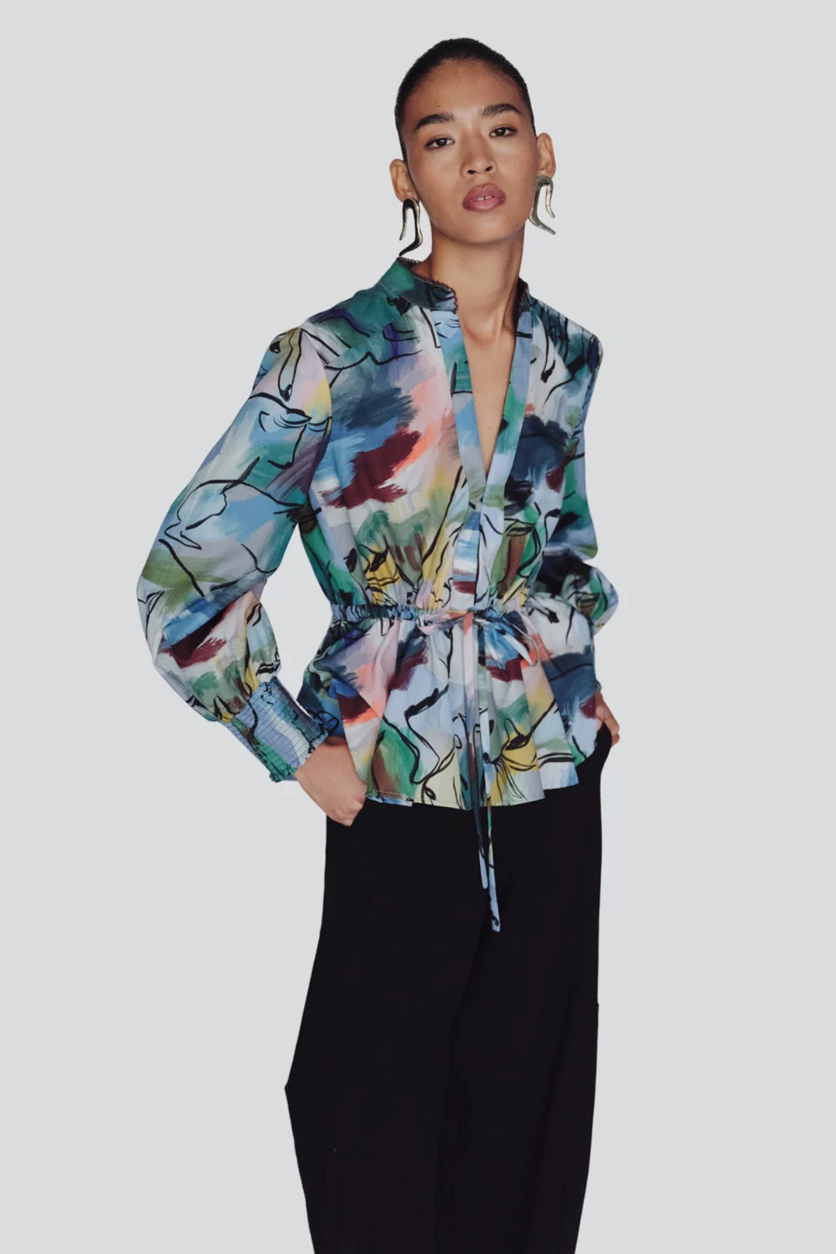 DeLoreta Kleid |Domenica Blouse
