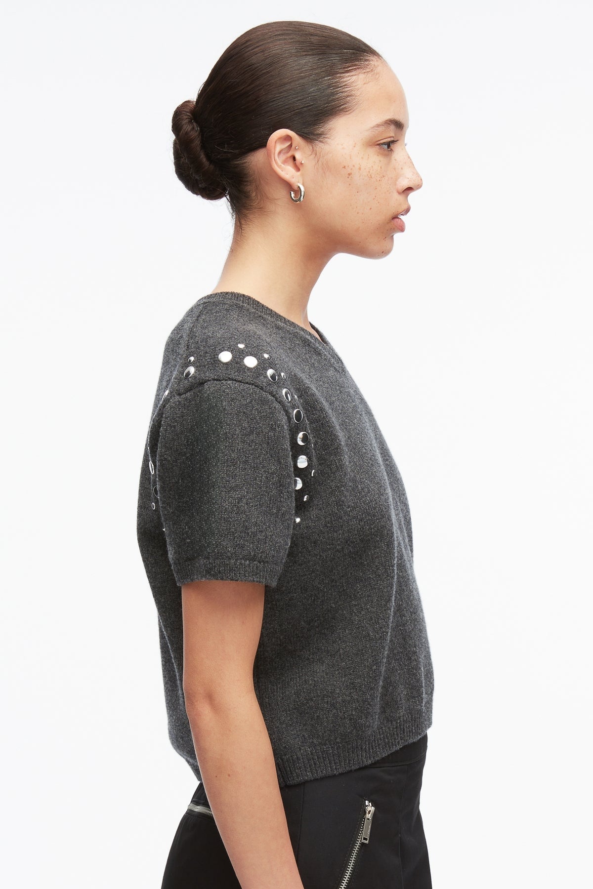 PHILLIP LIM | Wool Boxy V-neck