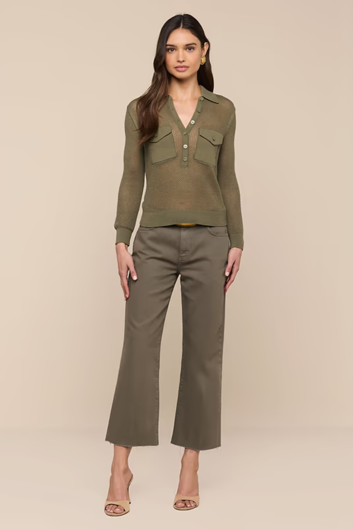 Carine Collared Sweater