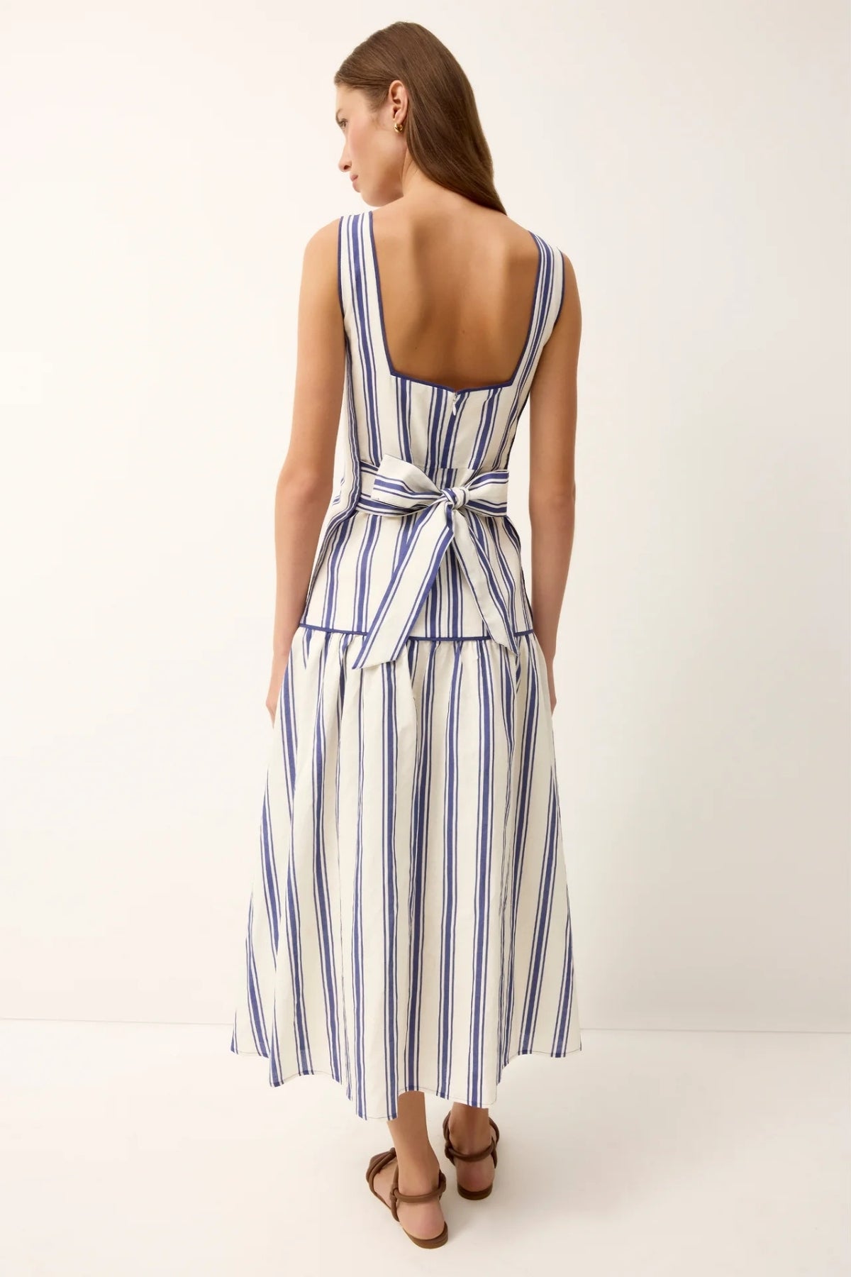 MARIE OLIVER | JADA DRESS - SAILOR STRIPE