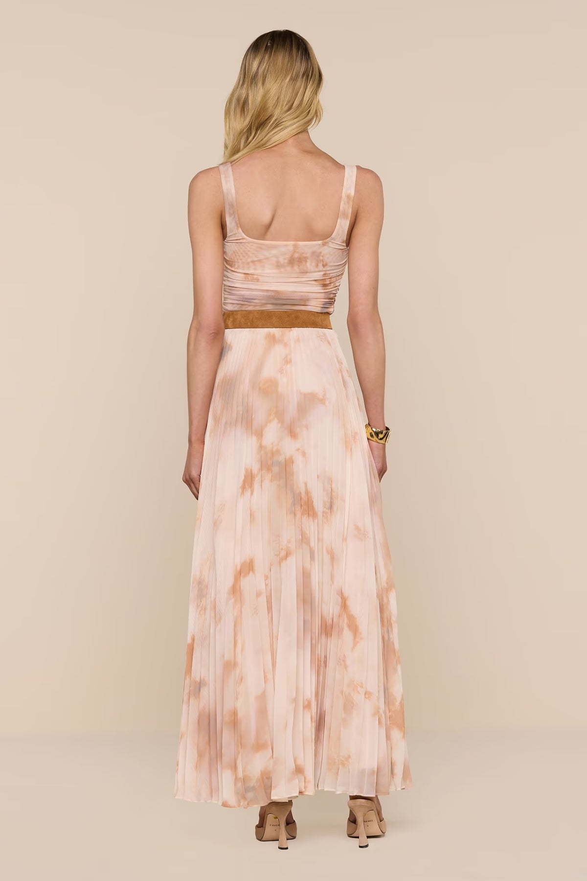 L’AGENCE | Torin Pleated Maxi Skirt